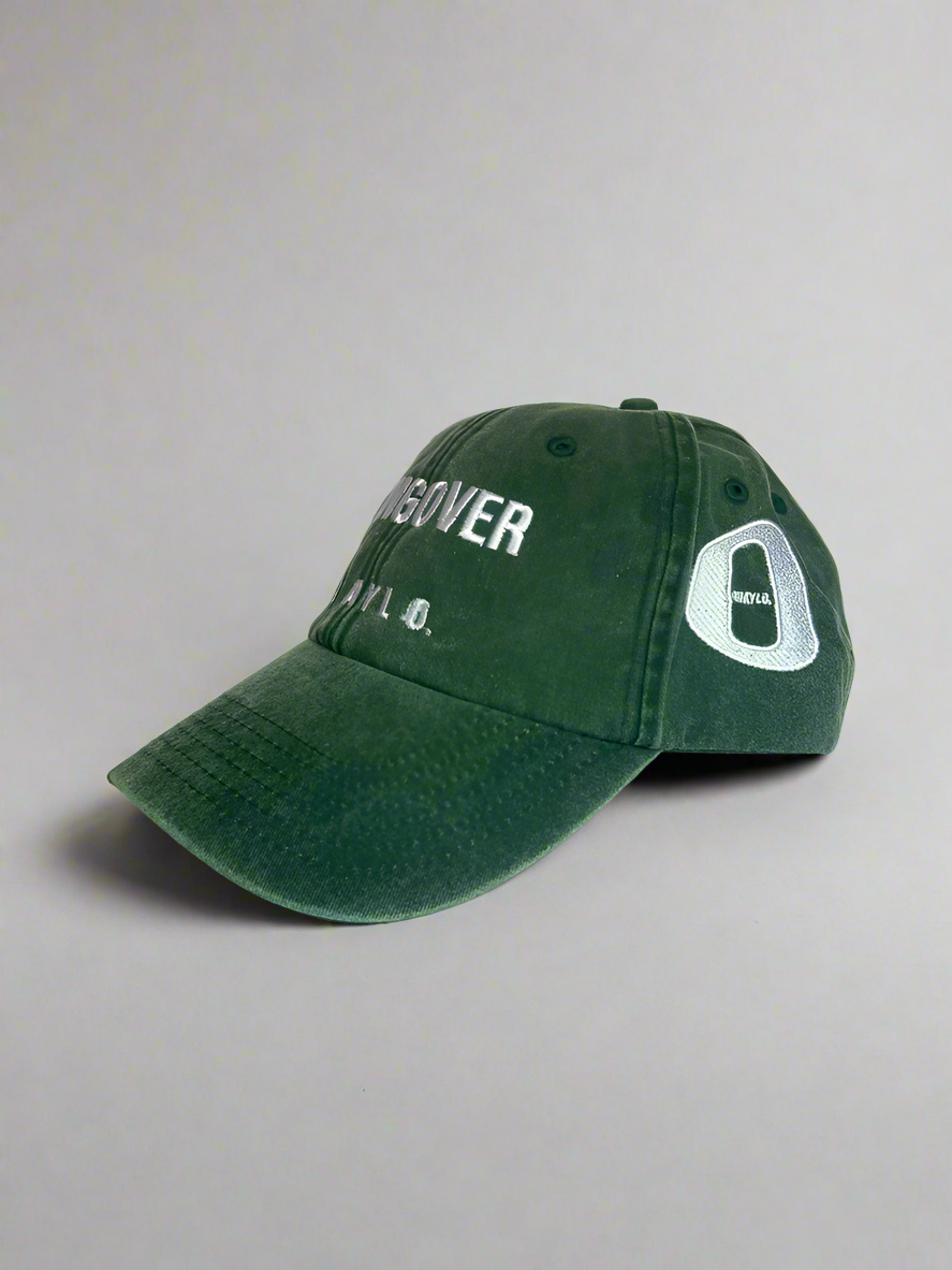 Vintage 'Hungover' Cap - Green